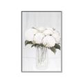 Picture of White Hydrangea I _GroupedProduct_Rectangle_Portrait_Canvas_Framed_
