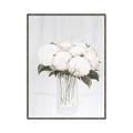 Picture of White Hydrangea I _GroupedProduct_Rectangle_Portrait_Canvas_Framed_