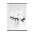 Picture of White Hydrangea I _GroupedProduct_Rectangle_Portrait_Canvas_Framed_