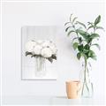 Picture of White Hydrangea I _GroupedProduct_Rectangle_Portrait_Canvas_