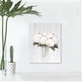 Picture of White Hydrangea I _GroupedProduct_Rectangle_Portrait_Canvas_