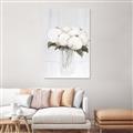 Picture of White Hydrangea I _GroupedProduct_Rectangle_Portrait_Canvas_
