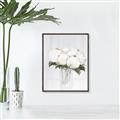 Picture of White Hydrangea I _GroupedProduct_Rectangle_Portrait_Canvas_Framed_