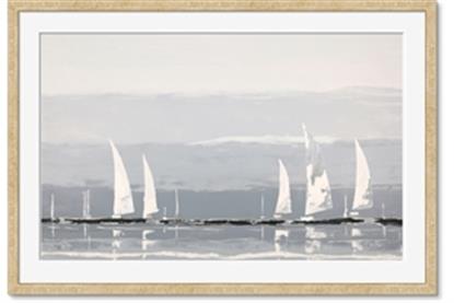 Picture of Silver Sailboats