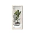 Picture of House Ficus _GroupedProduct_Panel_Portrait_Framed_Matted_