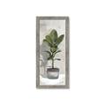 Picture of House Ficus _GroupedProduct_Panel_Portrait_Framed_Matted_