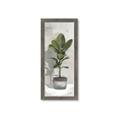 Picture of House Ficus _GroupedProduct_Panel_Portrait_Framed_Matted_