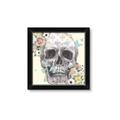 Picture of Rose Skull _GroupedProduct_Square_Framed_Matted_