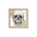 Picture of Rose Skull _GroupedProduct_Square_Framed_Matted_