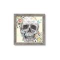 Picture of Rose Skull _GroupedProduct_Square_Framed_Matted_