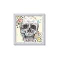 Picture of Rose Skull _GroupedProduct_Square_Framed_Matted_