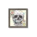 Picture of Rose Skull _GroupedProduct_Square_Framed_Matted_