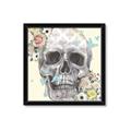 Picture of Rose Skull _GroupedProduct_Square_Framed_Matted_