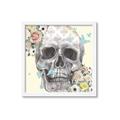 Picture of Rose Skull _GroupedProduct_Square_Framed_Matted_