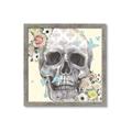 Picture of Rose Skull _GroupedProduct_Square_Framed_Matted_