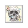 Picture of Rose Skull _GroupedProduct_Square_Framed_Matted_