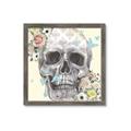 Picture of Rose Skull _GroupedProduct_Square_Framed_Matted_