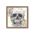 Picture of Rose Skull _GroupedProduct_Square_Framed_Matted_