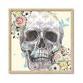 Picture of Rose Skull _GroupedProduct_Square_Framed_Matted_