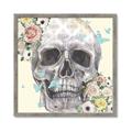 Picture of Rose Skull _GroupedProduct_Square_Framed_Matted_