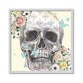 Picture of Rose Skull _GroupedProduct_Square_Framed_Matted_