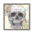 Picture of Rose Skull _GroupedProduct_Square_Framed_Matted_