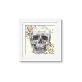 Picture of Rose Skull _GroupedProduct_Square_Framed_Matted_