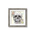 Picture of Rose Skull _GroupedProduct_Square_Framed_Matted_