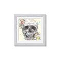 Picture of Rose Skull _GroupedProduct_Square_Framed_Matted_