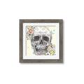 Picture of Rose Skull _GroupedProduct_Square_Framed_Matted_