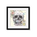 Picture of Rose Skull _GroupedProduct_Square_Framed_Matted_