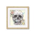 Picture of Rose Skull _GroupedProduct_Square_Framed_Matted_