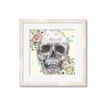 Picture of Rose Skull _GroupedProduct_Square_Framed_Matted_
