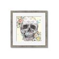 Picture of Rose Skull _GroupedProduct_Square_Framed_Matted_