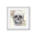 Picture of Rose Skull _GroupedProduct_Square_Framed_Matted_