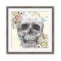 Picture of Rose Skull _GroupedProduct_Square_Framed_Matted_