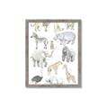 Picture of Zoo  Life _GroupedProduct_Rectangle_Portrait_Framed_Matted_