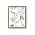 Picture of Zoo  Life _GroupedProduct_Rectangle_Portrait_Framed_Matted_