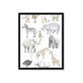 Picture of Zoo  Life _GroupedProduct_Rectangle_Portrait_Framed_Matted_
