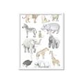 Picture of Zoo  Life _GroupedProduct_Rectangle_Portrait_Framed_Matted_