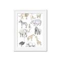 Picture of Zoo  Life _GroupedProduct_Rectangle_Portrait_Framed_Matted_