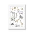 Picture of Zoo  Life _GroupedProduct_Rectangle_Portrait_Framed_Matted_
