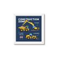 Picture of Construction Zone Trucks  _GroupedProduct_Square_Framed_Matted_