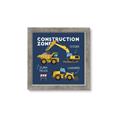 Picture of Construction Zone Trucks  _GroupedProduct_Square_Framed_Matted_