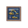Picture of Construction Zone Trucks  _GroupedProduct_Square_Framed_Matted_