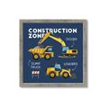 Picture of Construction Zone Trucks  _GroupedProduct_Square_Framed_Matted_