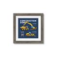 Picture of Construction Zone Trucks  _GroupedProduct_Square_Framed_Matted_