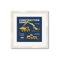 Picture of Construction Zone Trucks  _GroupedProduct_Square_Framed_Matted_