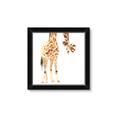 Picture of Bending over Giraffe _GroupedProduct_Square_Framed_Matted_