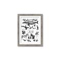 Picture of Black and white Animals _GroupedProduct_Rectangle_Portrait_Framed_Matted_